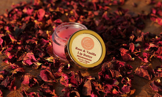 Rose and Vanilla Lip Butter